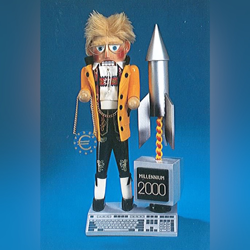 Vintage Steinbach Limited Edition Signed, “Millennium” Nutcracker